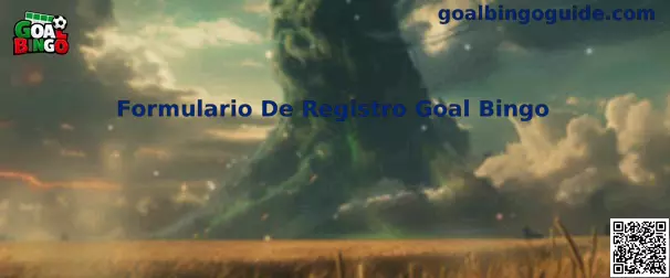 Formulario De Registro Goal Bingo