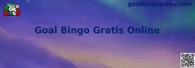 Presentación visual de Goal Bingo Gratis Online
