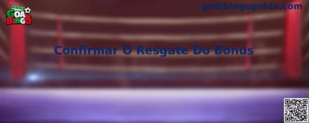 Guía visual sobre cómo confirmar el canje de un bono de manera responsable