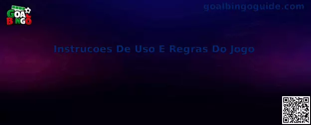 Instrucciones de uso Goal Bingo